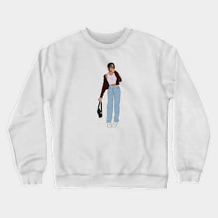 Fashion girl 2 Crewneck Sweatshirt